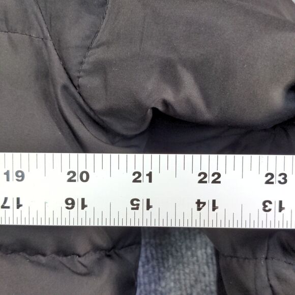 Route 66 Men's Puffer Jacket Black Medium Front Zip Long Sleeve Pocket Quilted - Picture 16 of 16